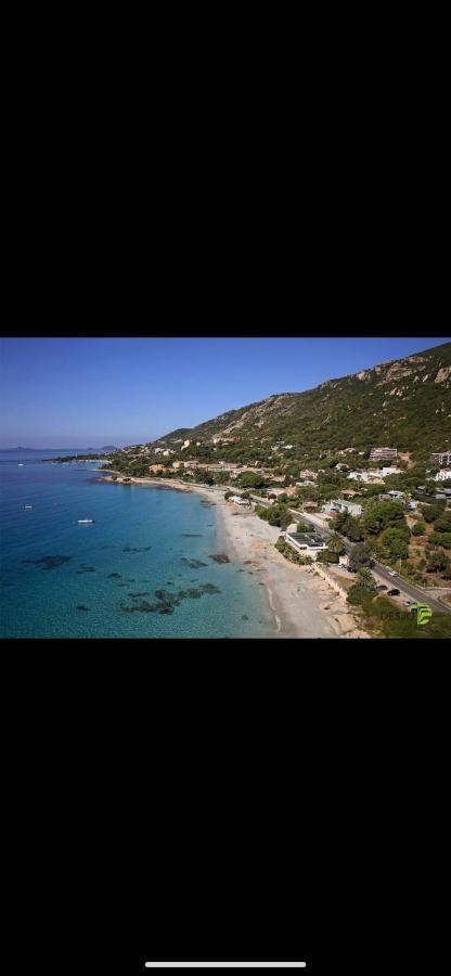 Ajaccio Magnifique T2 37M2 Centre Ville Vue Mer Au Bord De La Plage Neuf 4 Couchages Balcon Parking Prive Ferme Clim Wifi Exteriör bild