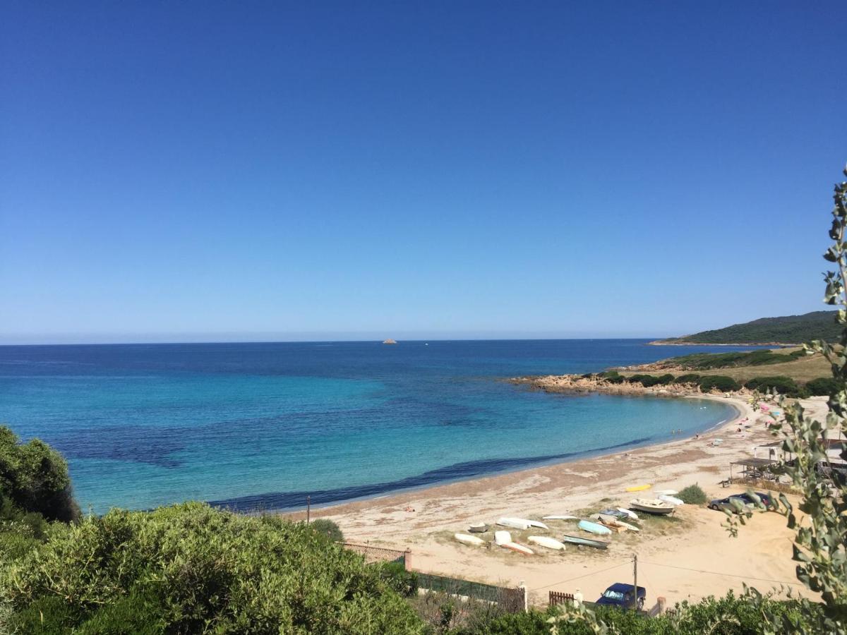 Ajaccio Magnifique T2 37M2 Centre Ville Vue Mer Au Bord De La Plage Neuf 4 Couchages Balcon Parking Prive Ferme Clim Wifi Exteriör bild